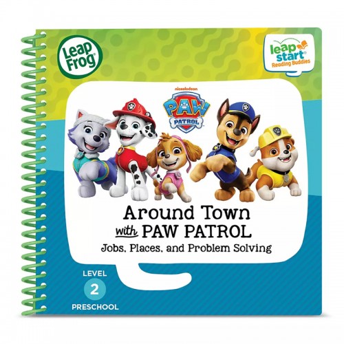 LeapFrog LeapStart Reading Buddies: Around Town with Paw Patrol Book | 3-6 years
